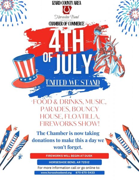 July 4th Celebration Horseshoe Bend, Arkansas
