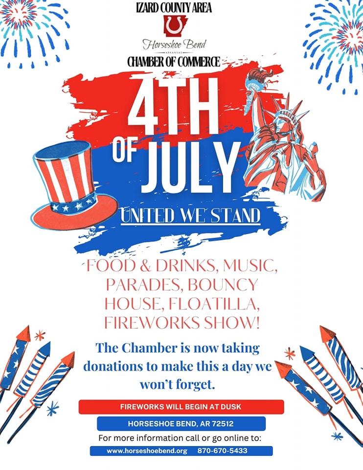 July 4th Celebration Horseshoe Bend, Arkansas